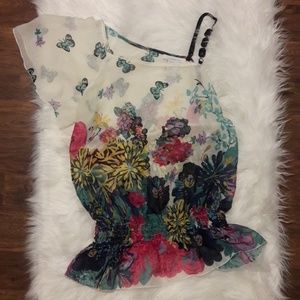 sheer blouse